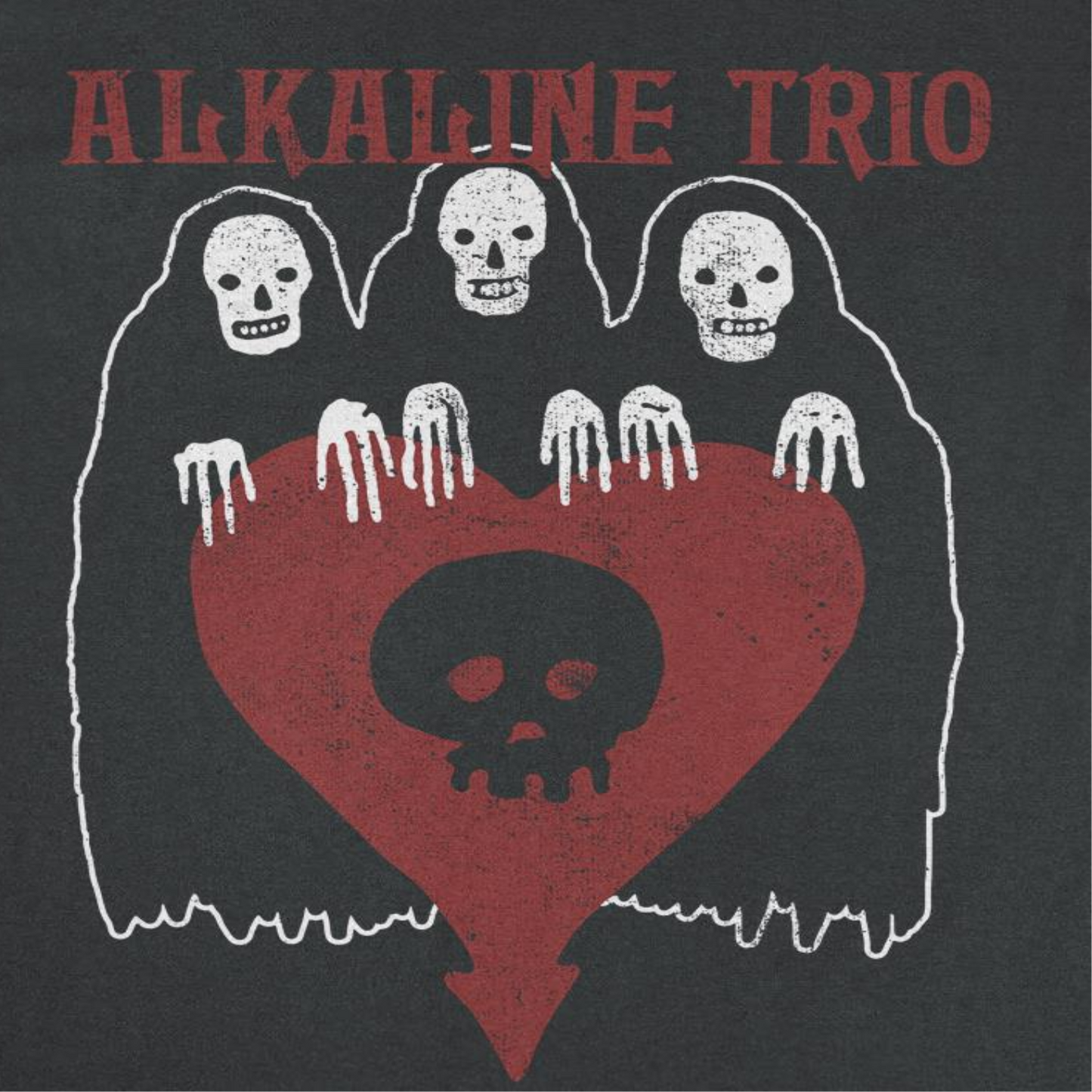 Alkaline Trio Ghoul Trio Mens T Shirt Black
