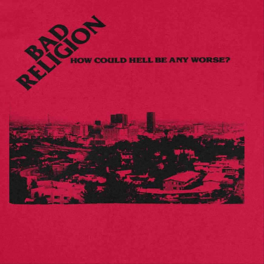 Bad Religion How Could Hell Be Any Worse Mens T Shirt Red - clothing by TeeHivey.com (Image 2)