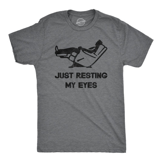 Just Resting My Eyes Men's T Shirt