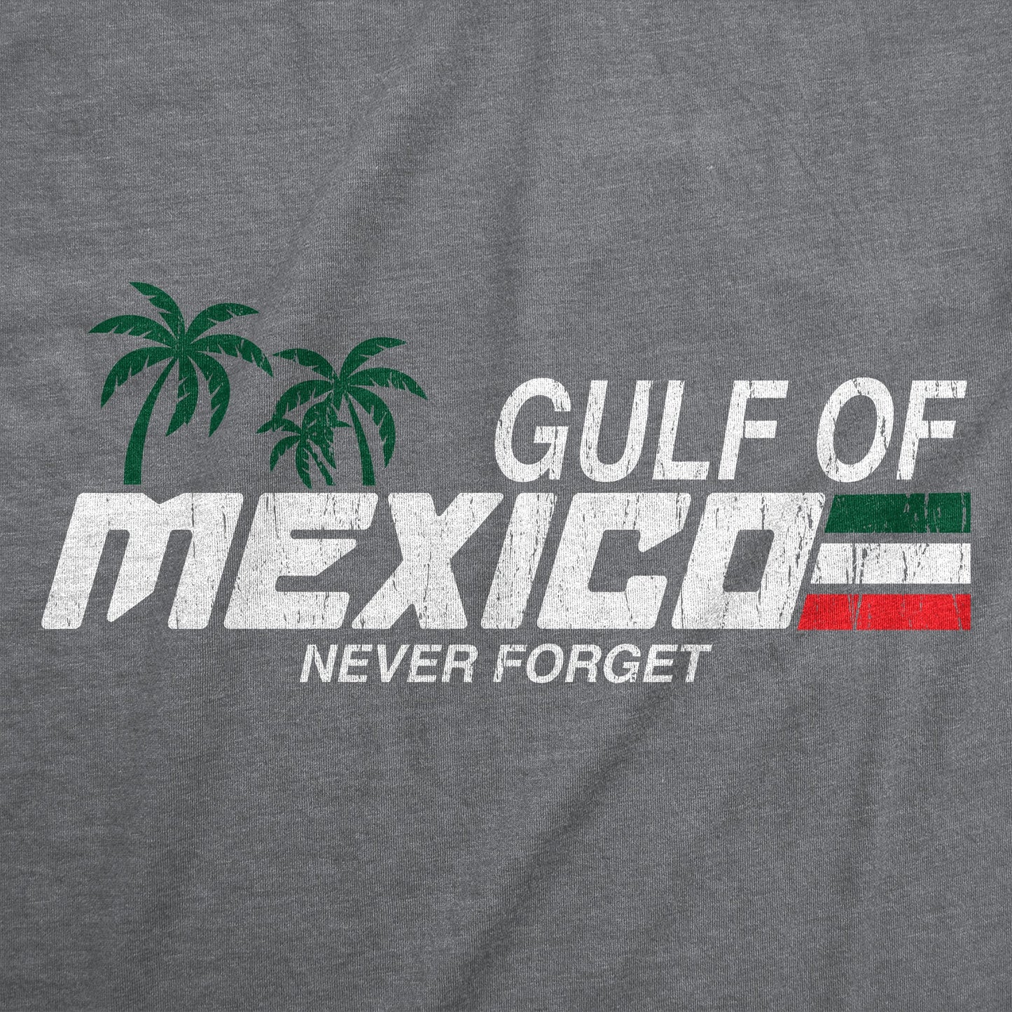Gulf Of Mexico Never Forget Men's T Shirt