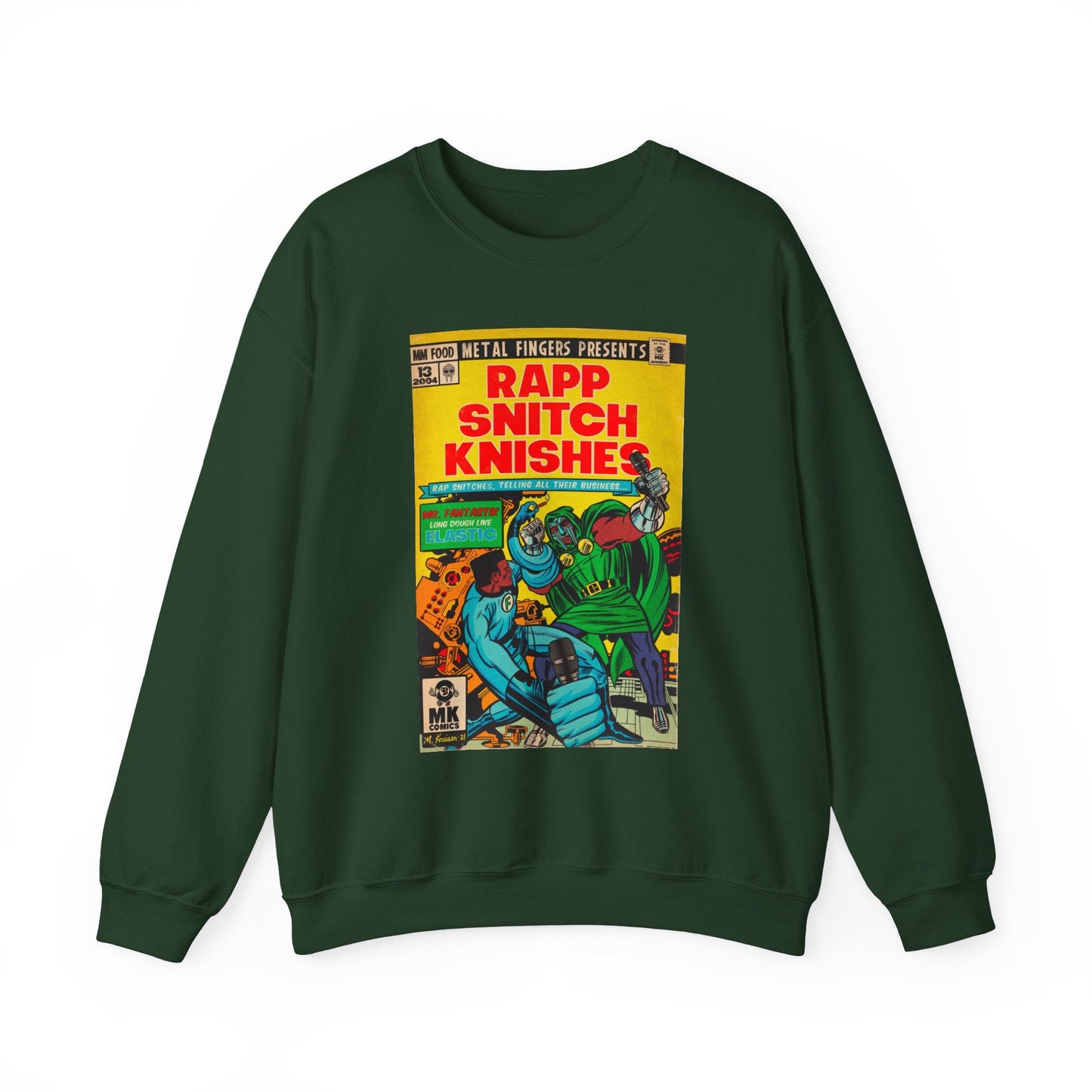 Rapp Snitch Knishes - Unisex Heavy Blendâ„¢ Crewneck Sweatshirt