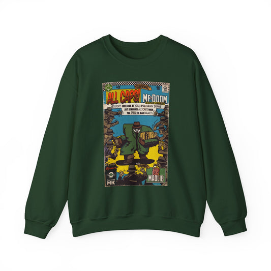 All Caps - Unisex Heavy Blendâ„¢ Crewneck Sweatshirt