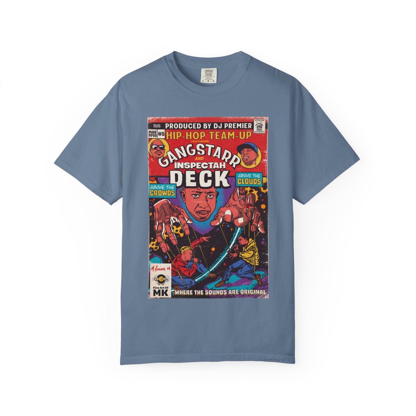 Above The Clouds - Unisex Comfort Colors T-shirt