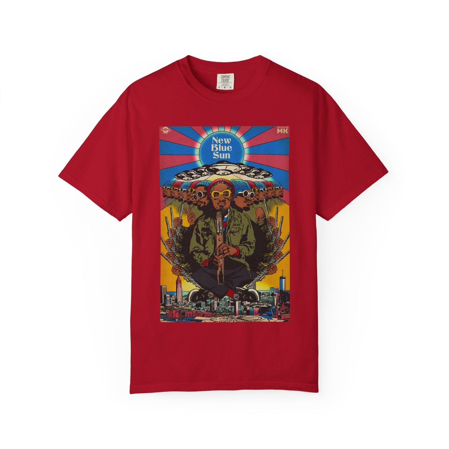New Blue Sun - Unisex Comfort Colors T-shirt