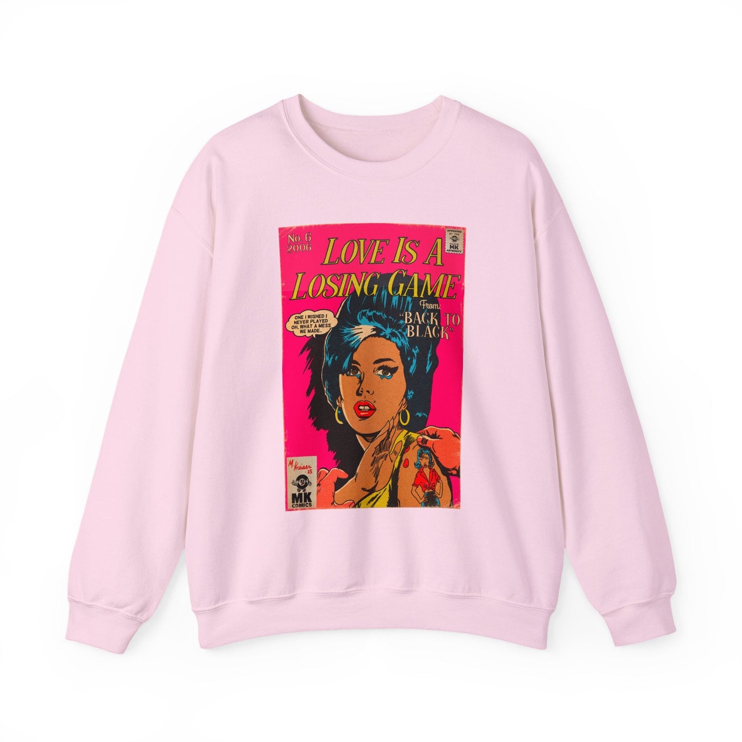 Love Is A Losing Game - Unisex Heavy Blendâ„¢ Crewneck Sweatshirt