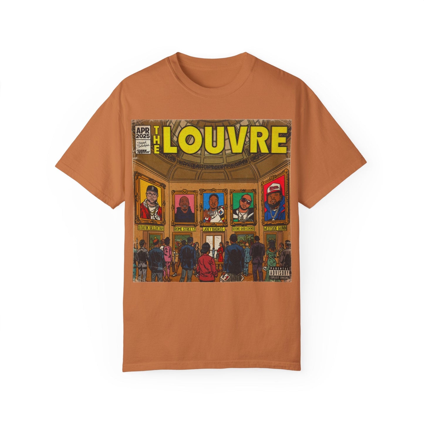 The Louvre - Statik Selektah & MK Collab - Unisex Comfort Colors T-shirt