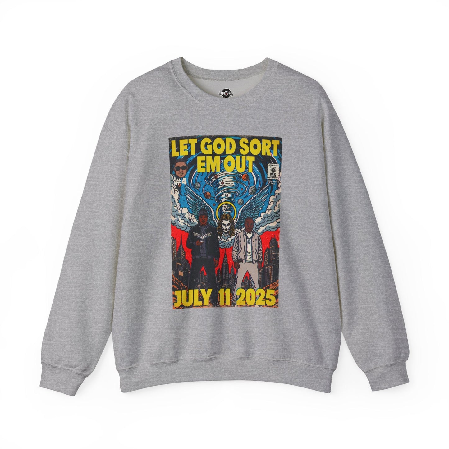 Let God Sort Em Out - Unisex Heavy Blendâ„¢ Crewneck Sweatshirt