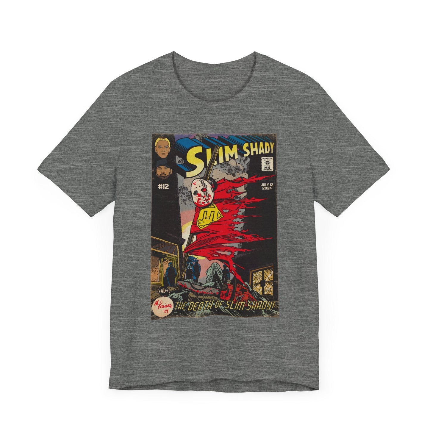 Death of Slim Shady - Unisex Jersey Short Sleeve Tee