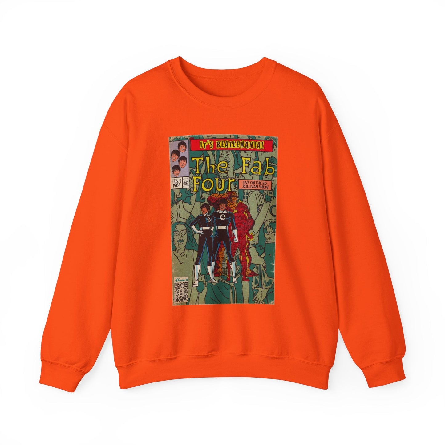 Beatlemania -  Unisex Heavy Blendâ„¢ Crewneck Sweatshirt