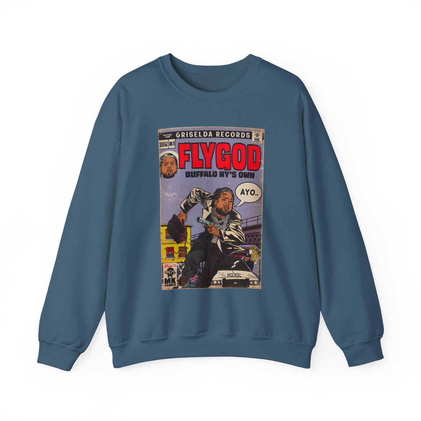 Flygod - Unisex Heavy Blendâ„¢ Crewneck Sweatshirt