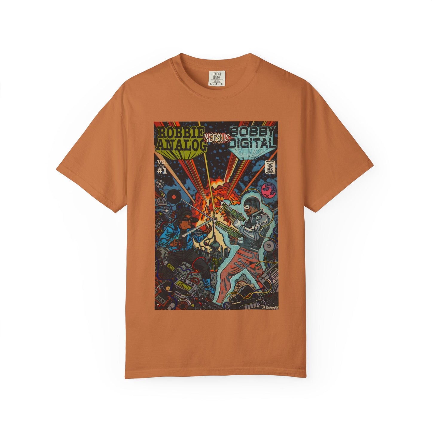 Analog vs. Digital - Unisex Comfort Colors T-shirt