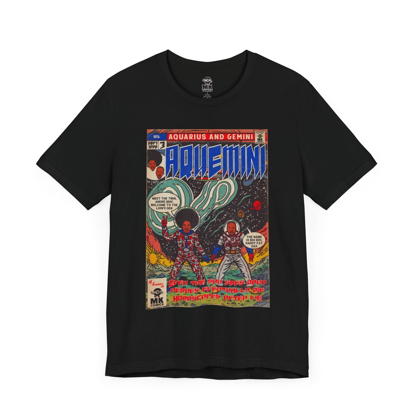 Aquemini - Comic Book Art - Unisex Jersey Short Sleeve Tee