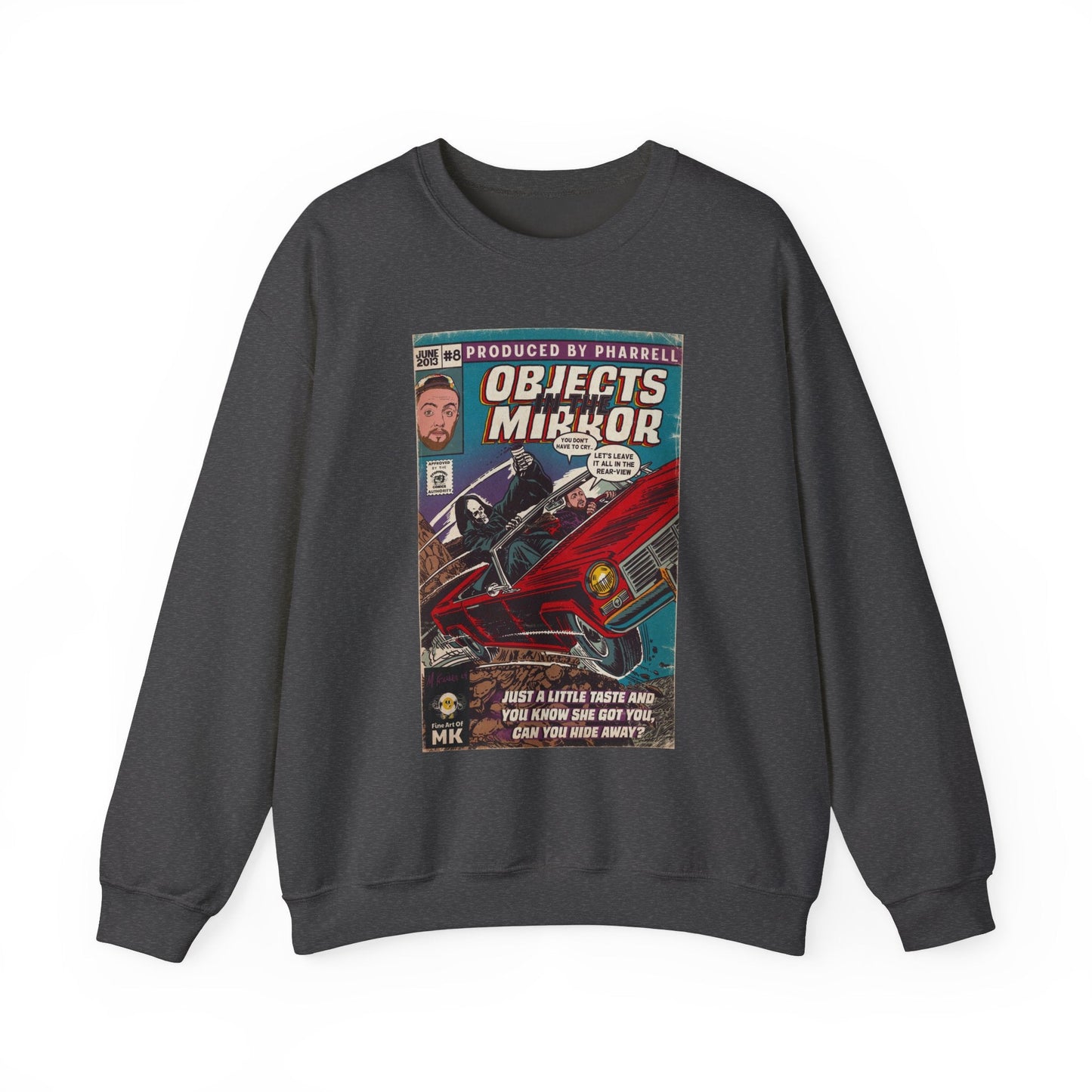 Objects in the Mirror - Unisex Heavy Blendâ„¢ Crewneck Sweatshirt