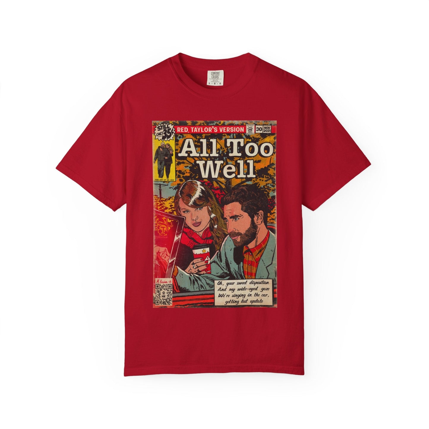 All Too Well - Unisex Comfort Colors T-shirt