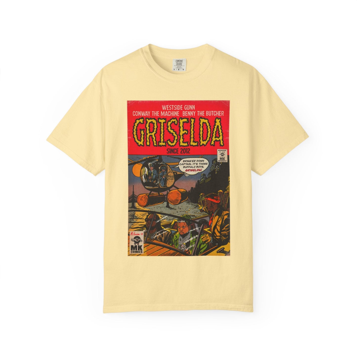 Griselda - Comic Book Art - Unisex Garment-Dyed T-shirt