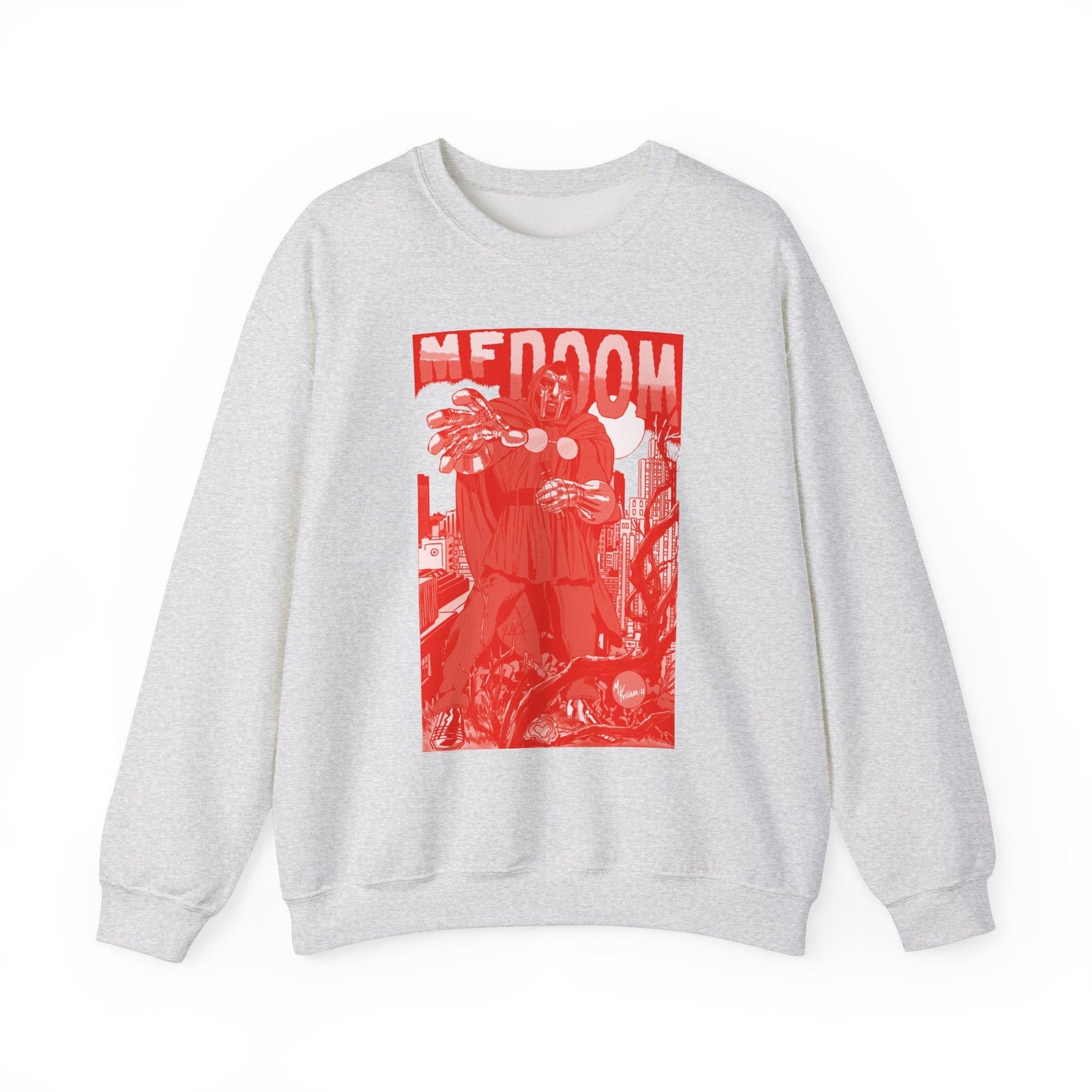 DOOM - Comic Book Art - RED VARIANT - Unisex Heavy Blendâ„¢ Crewneck Sweatshirt