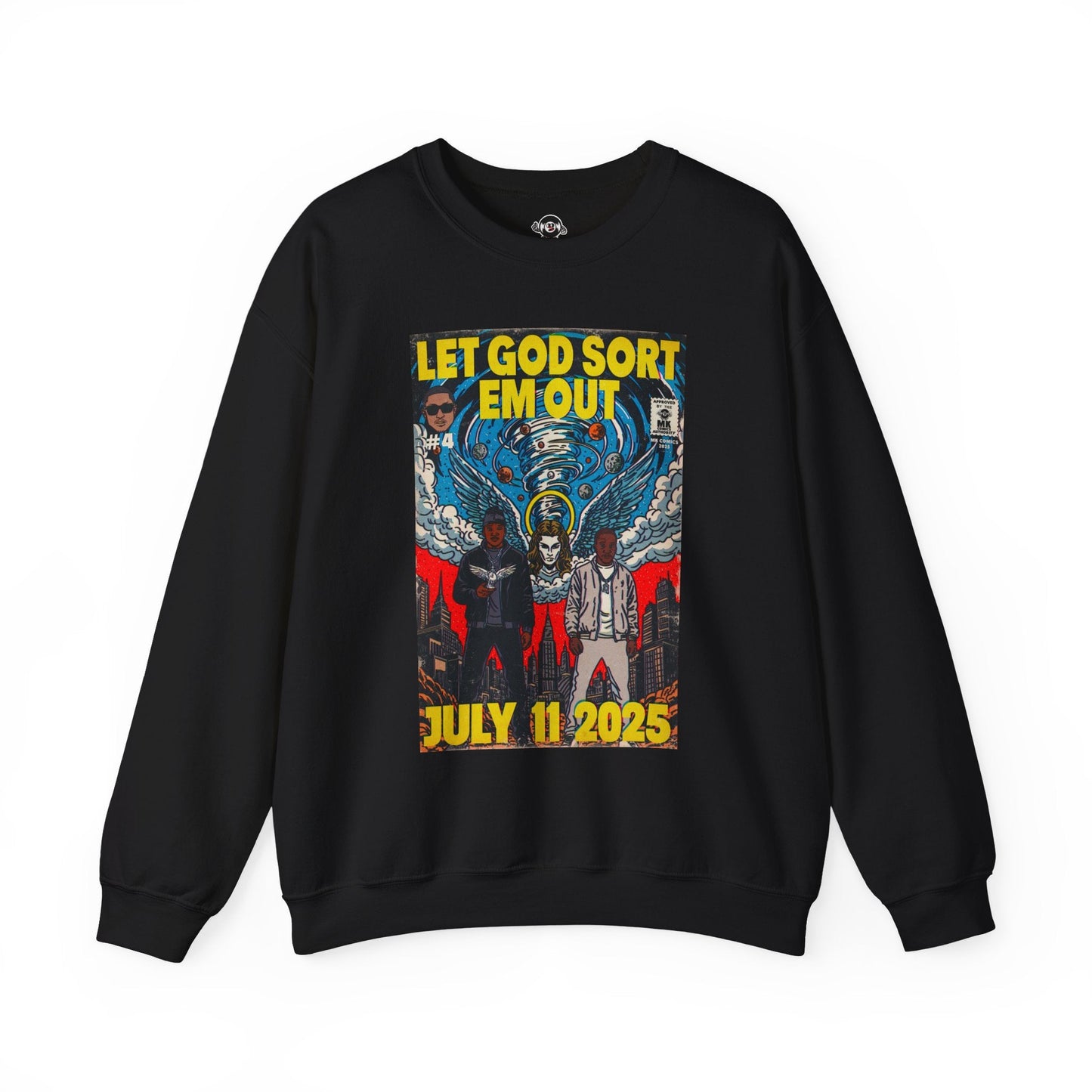 Let God Sort Em Out - Unisex Heavy Blendâ„¢ Crewneck Sweatshirt