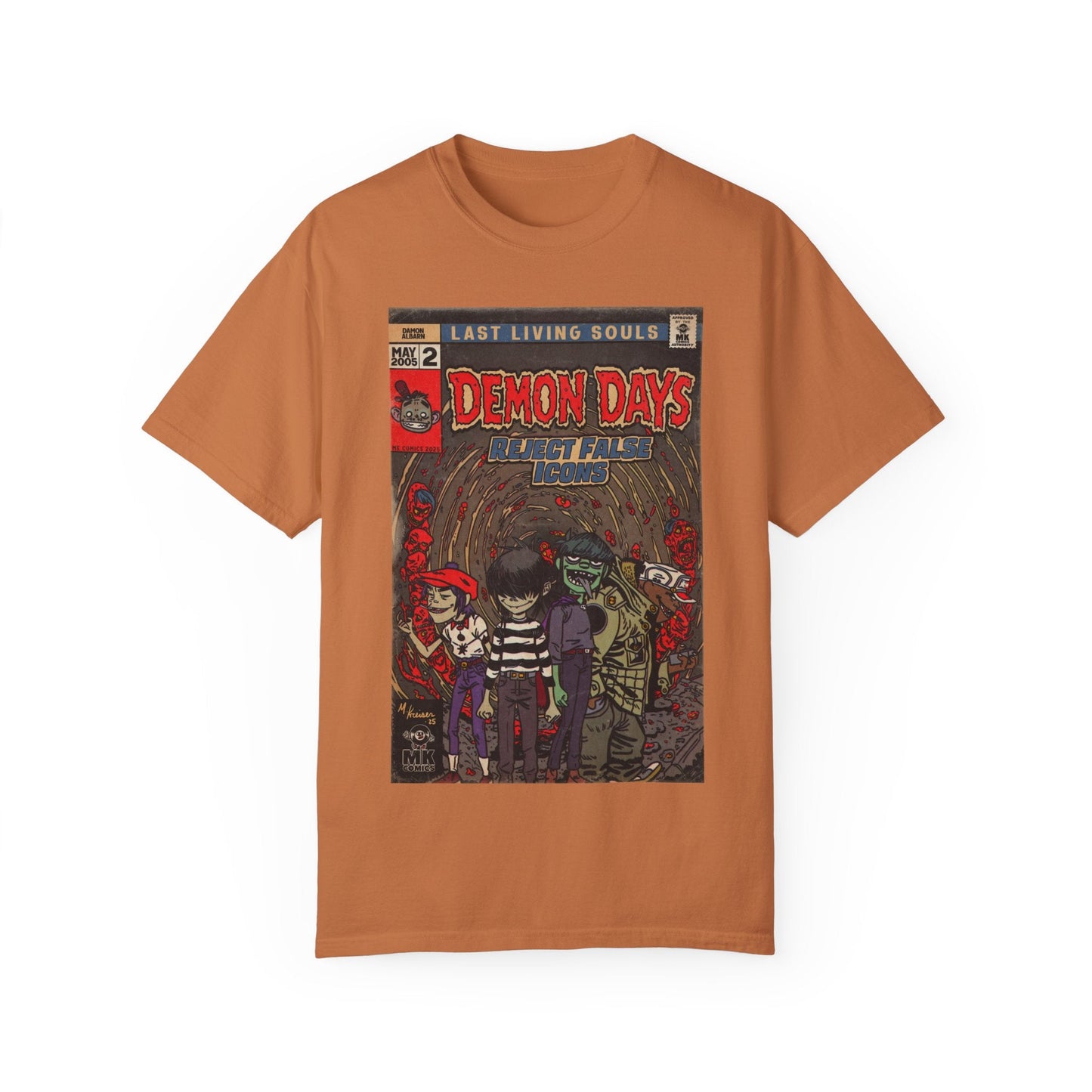 Demon Days - Unisex Garment-Dyed T-shirt