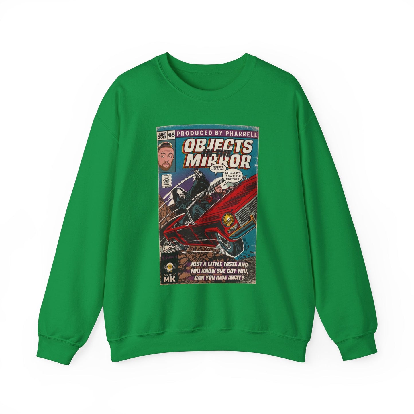 Objects in the Mirror - Unisex Heavy Blendâ„¢ Crewneck Sweatshirt