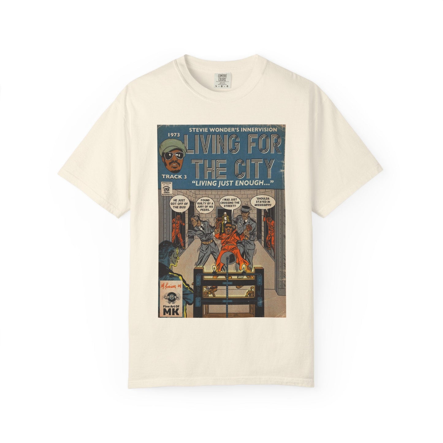 Living For The City - Unisex Comfort Colors T-shirt