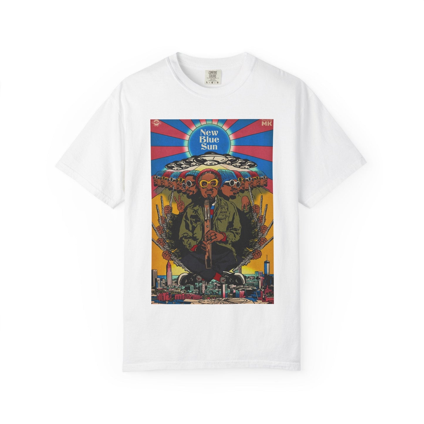 New Blue Sun - Unisex Comfort Colors T-shirt