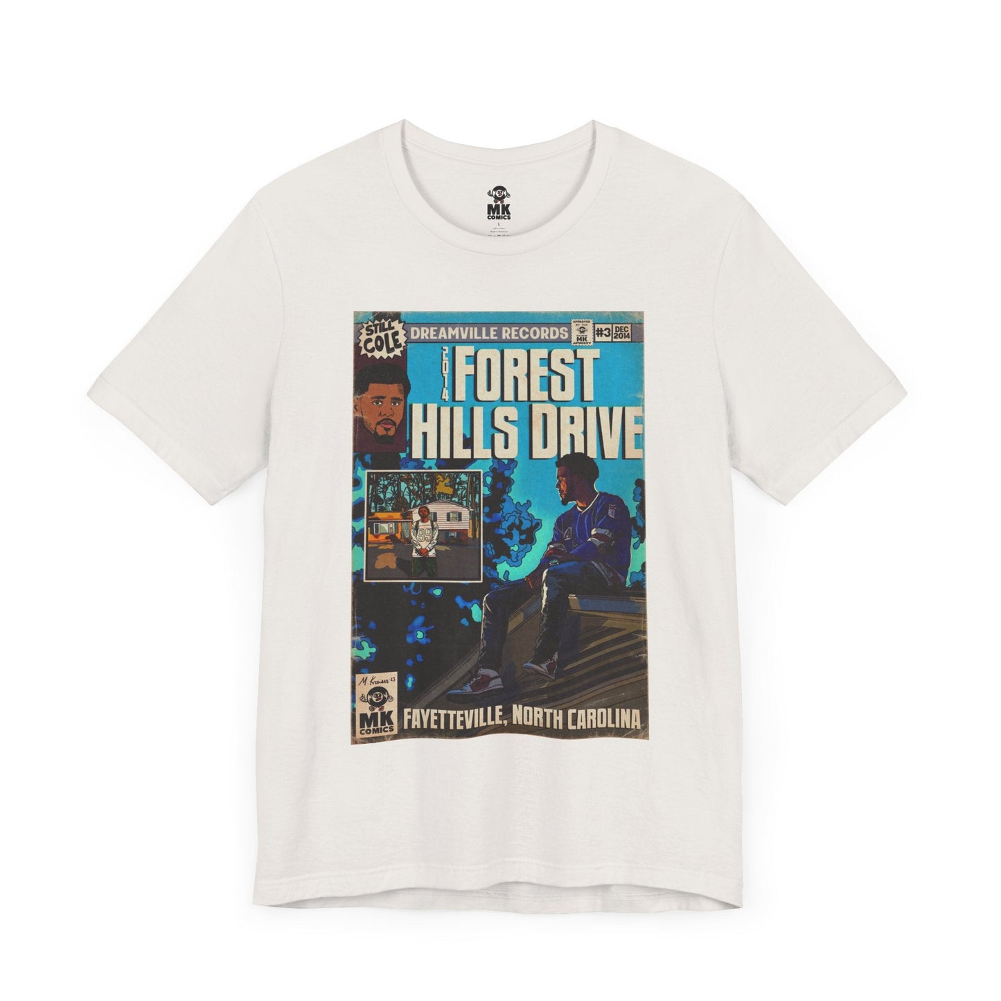 2014 Forest Hills Drive - Comic Book Art - Unisex Jersey Short Sleeve Tee