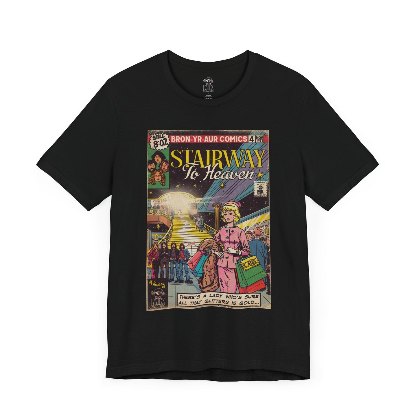 Zepp - Stairway - Unisex Jersey Short Sleeve Tee