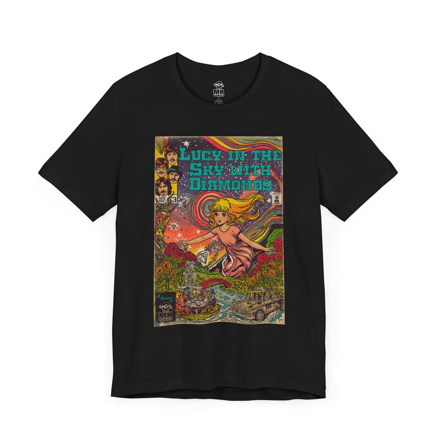 Lucy in the Sky with Diamonds - Unisex Jersey Short Sleeve Tee