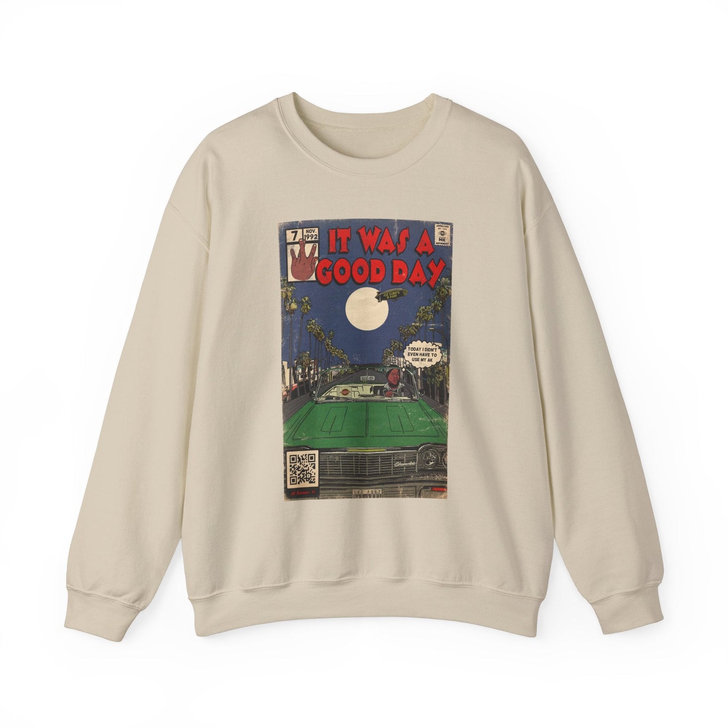 It Was a Good Day - Unisex Heavy Blendâ„¢ Crewneck Sweatshirt
