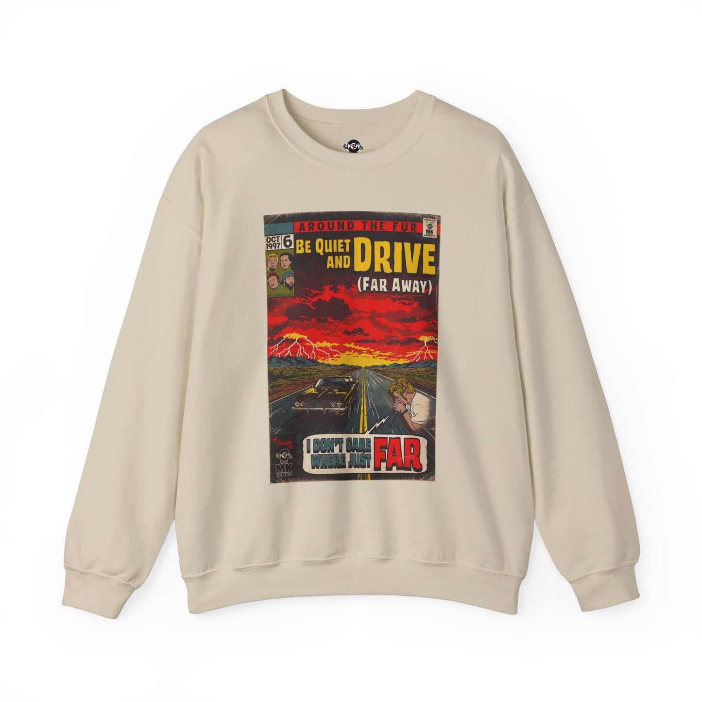 Be Quiet and Drive - Unisex Heavy Blendâ„¢ Crewneck Sweatshirt