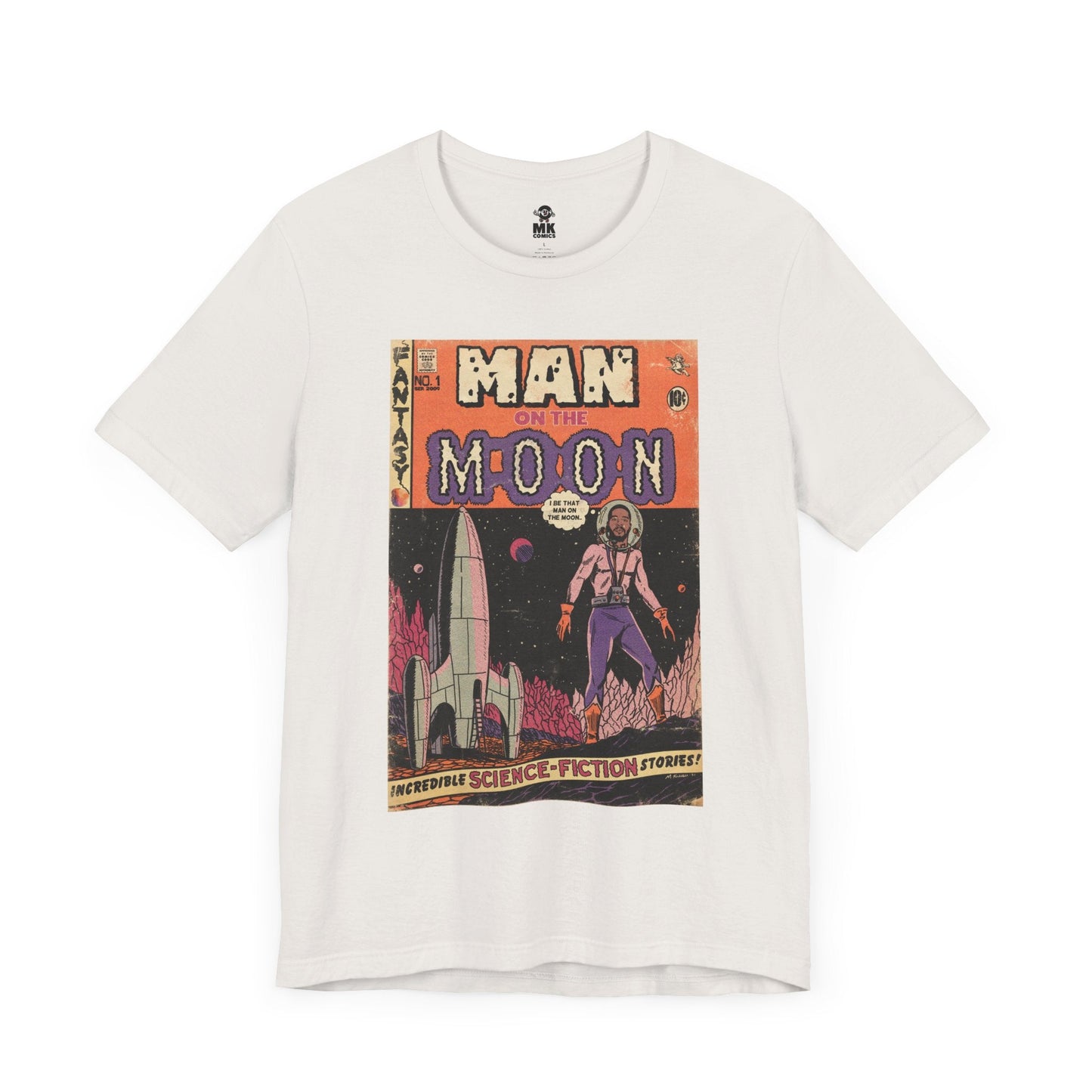 Man On The Moon - Unisex Jersey T-Shirt