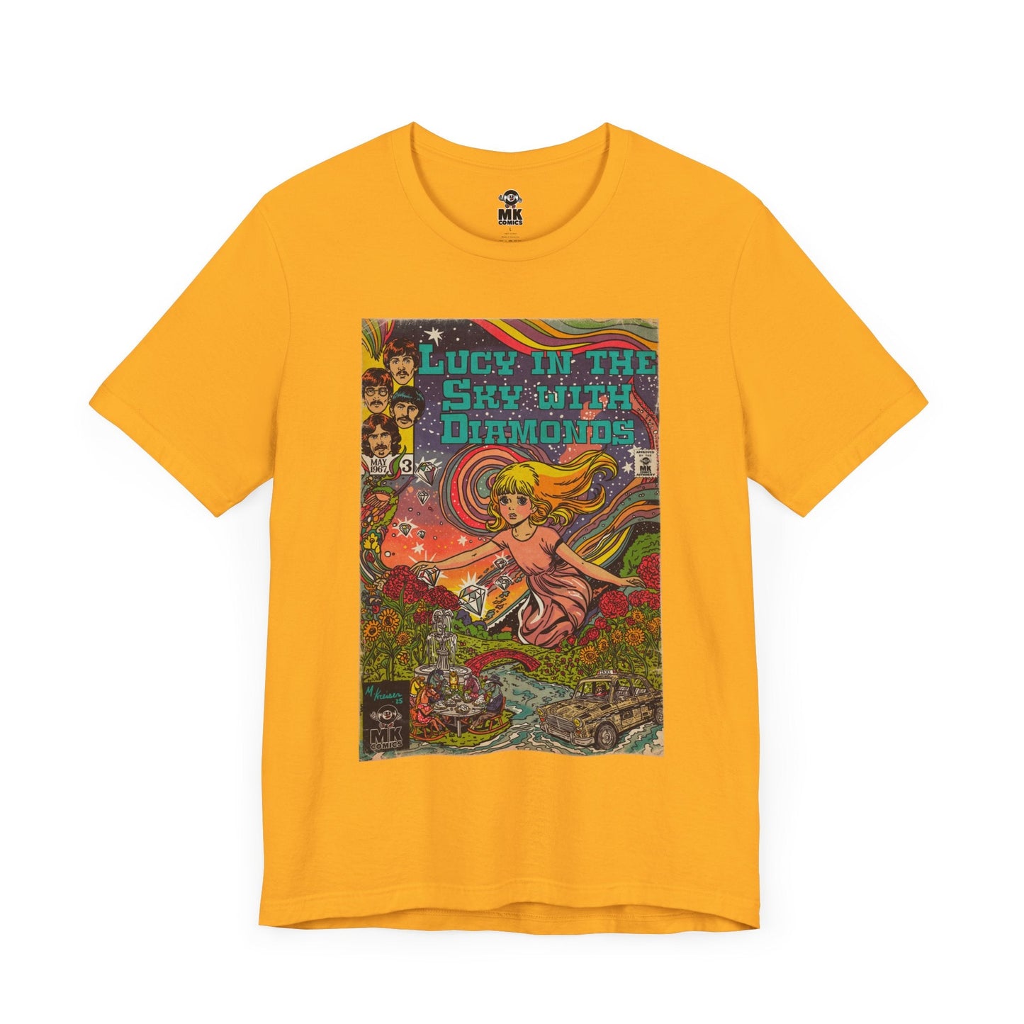 Lucy in the Sky with Diamonds - Unisex Jersey Short Sleeve Tee