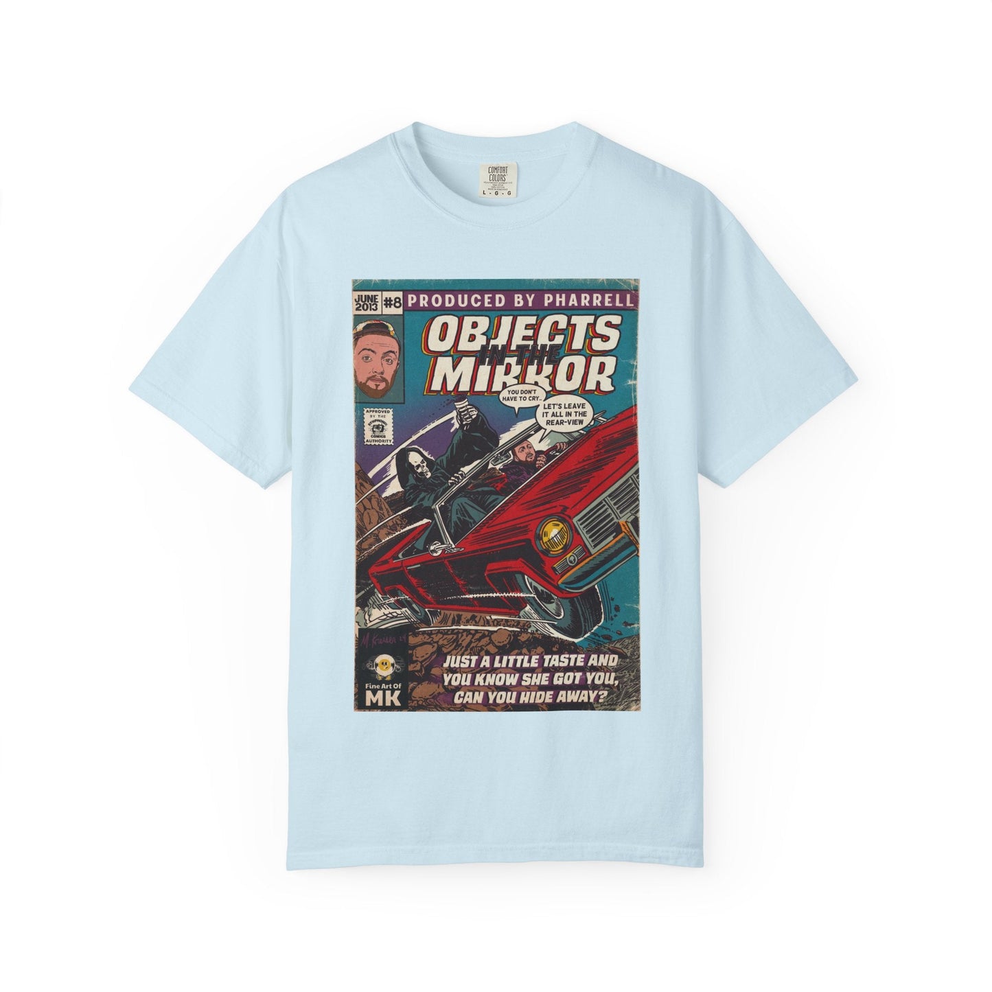 Objects in the Mirror - Unisex Comfort Colors T-shirt