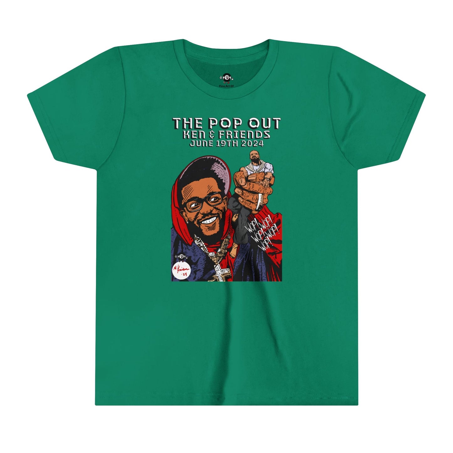 KIDS - The Pop Out - Youth Short Sleeve Tee - clothing by TeeHivey.com (Image 5)