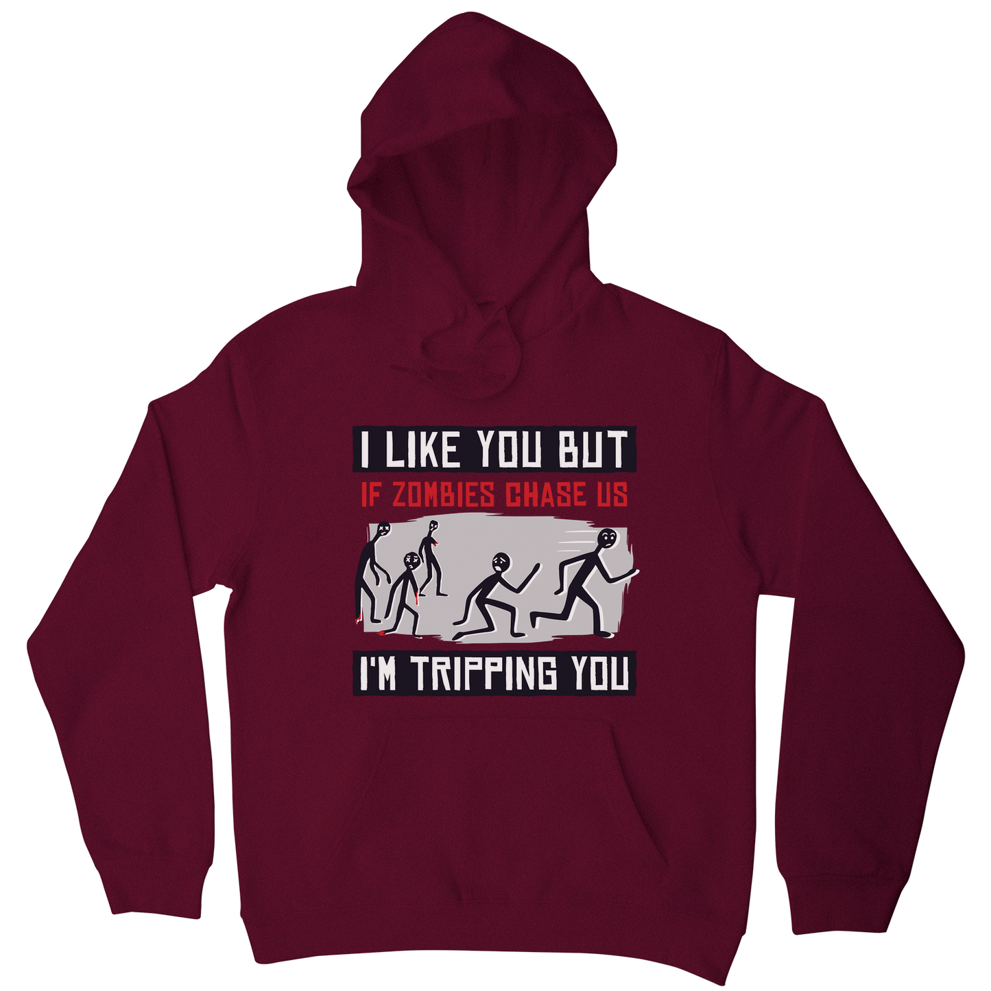 I like you but quote funny hoodie