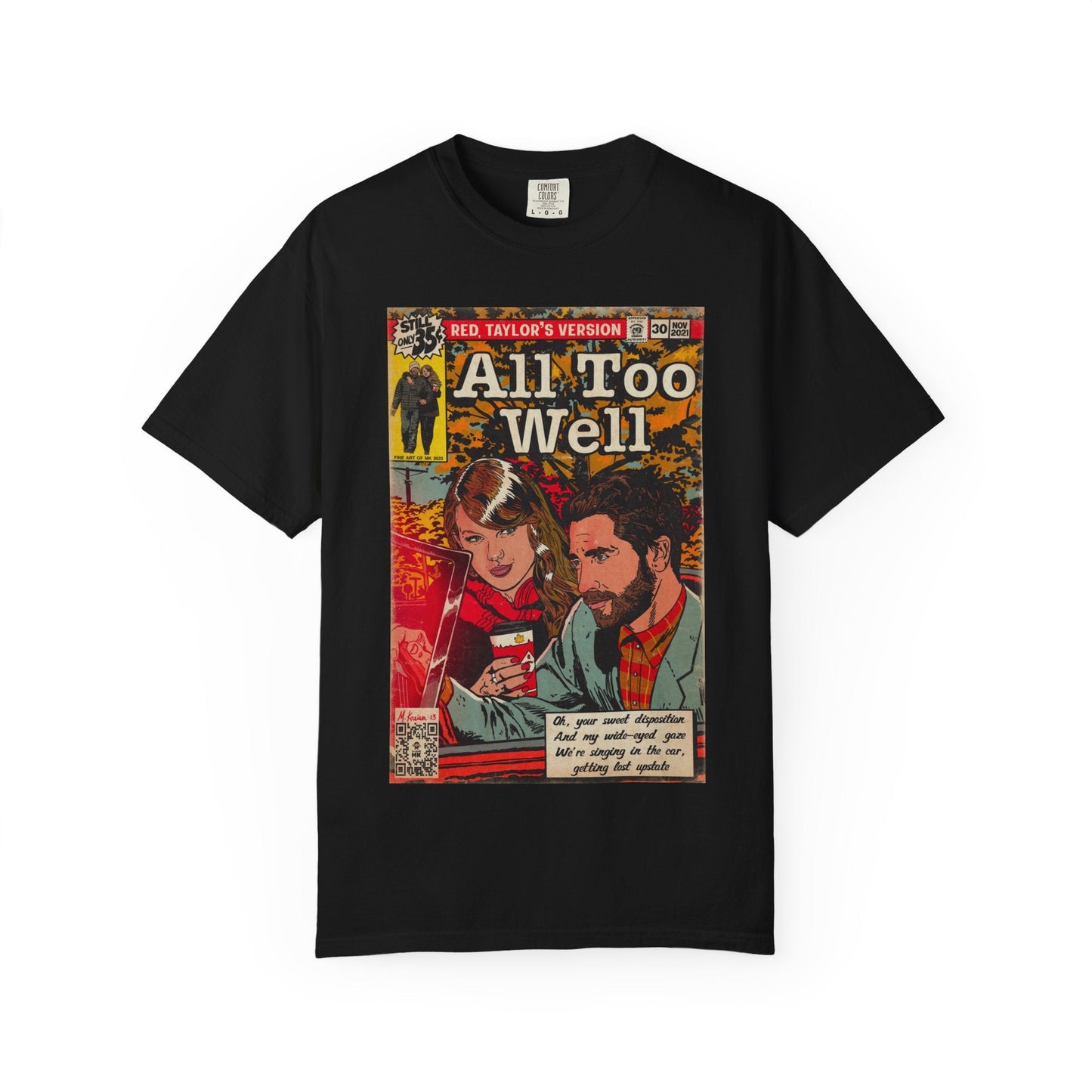 All Too Well - Unisex Comfort Colors T-shirt