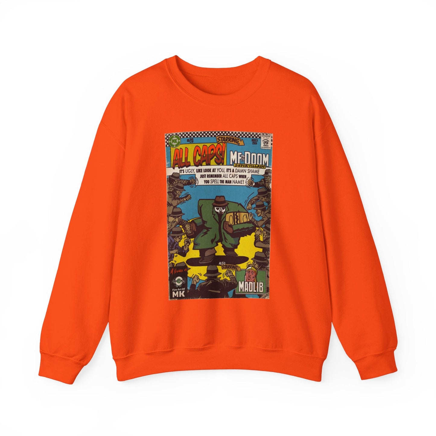 All Caps - Unisex Heavy Blendâ„¢ Crewneck Sweatshirt