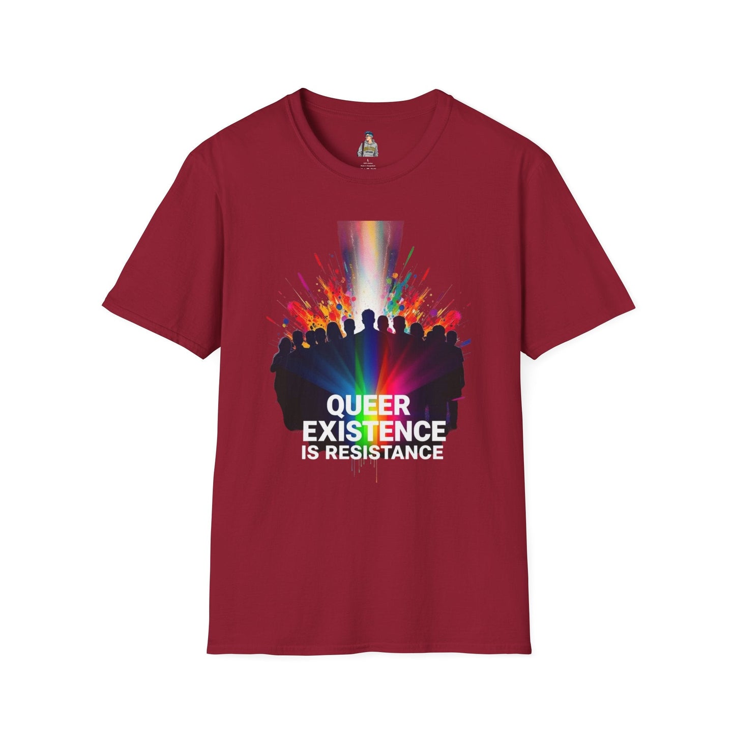 Pride Graphic T-Shirt - "Queer Existence is Resistance"