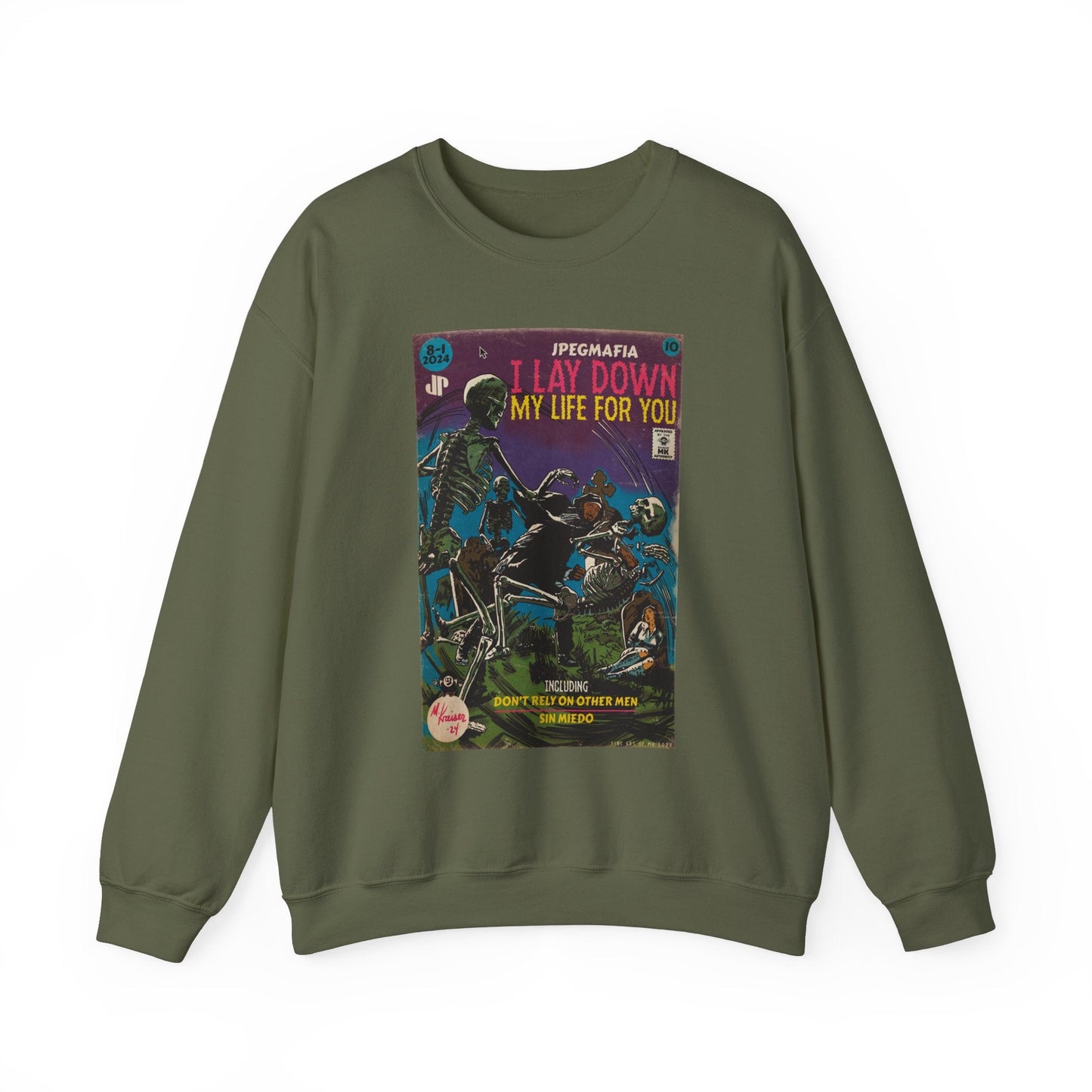 I Lay Down My Life For You - Unisex Heavy Blendâ„¢ Crewneck Sweatshirt