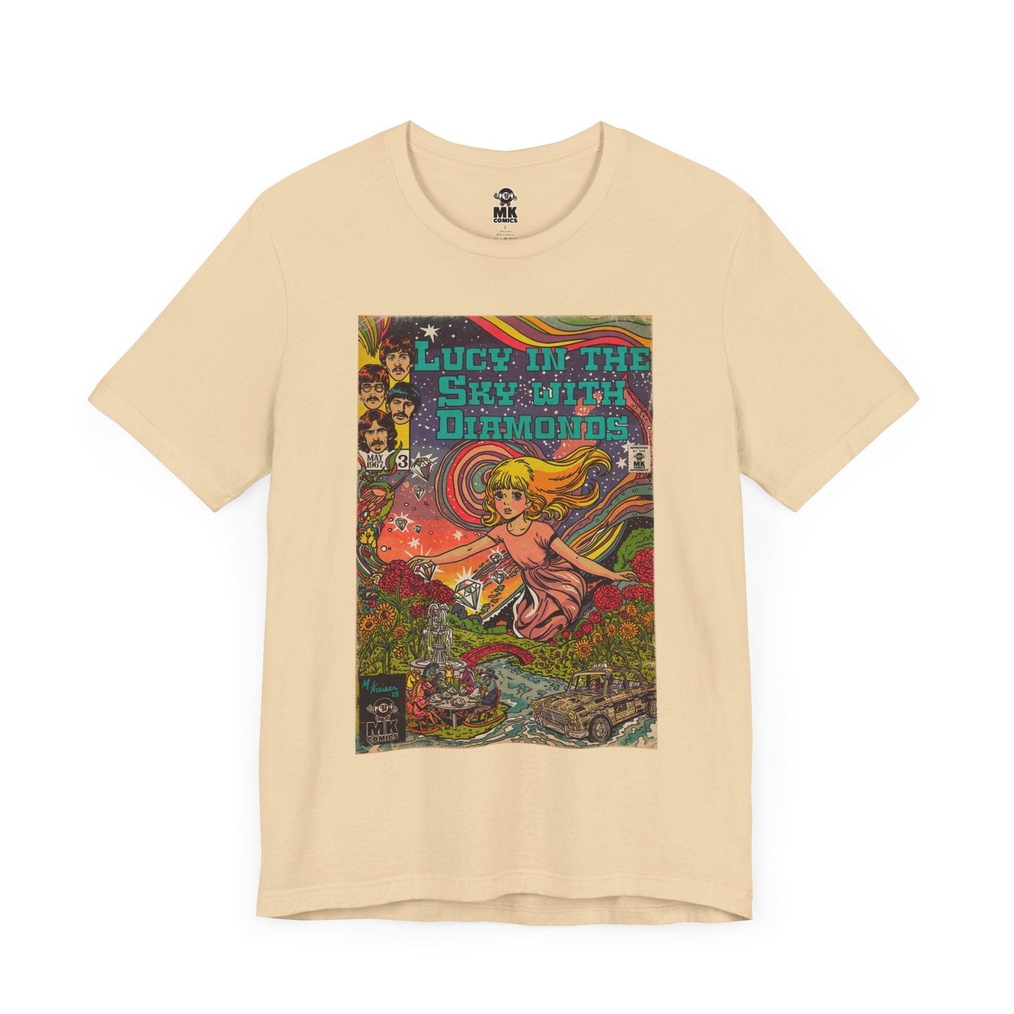Lucy in the Sky with Diamonds - Unisex Jersey Short Sleeve Tee