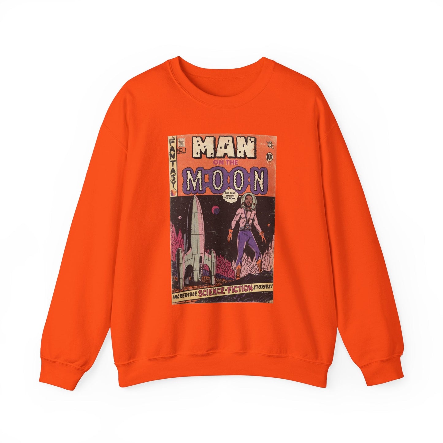 Man on the Moon - Unisex Heavy Blendâ„¢ Crewneck Sweatshirt