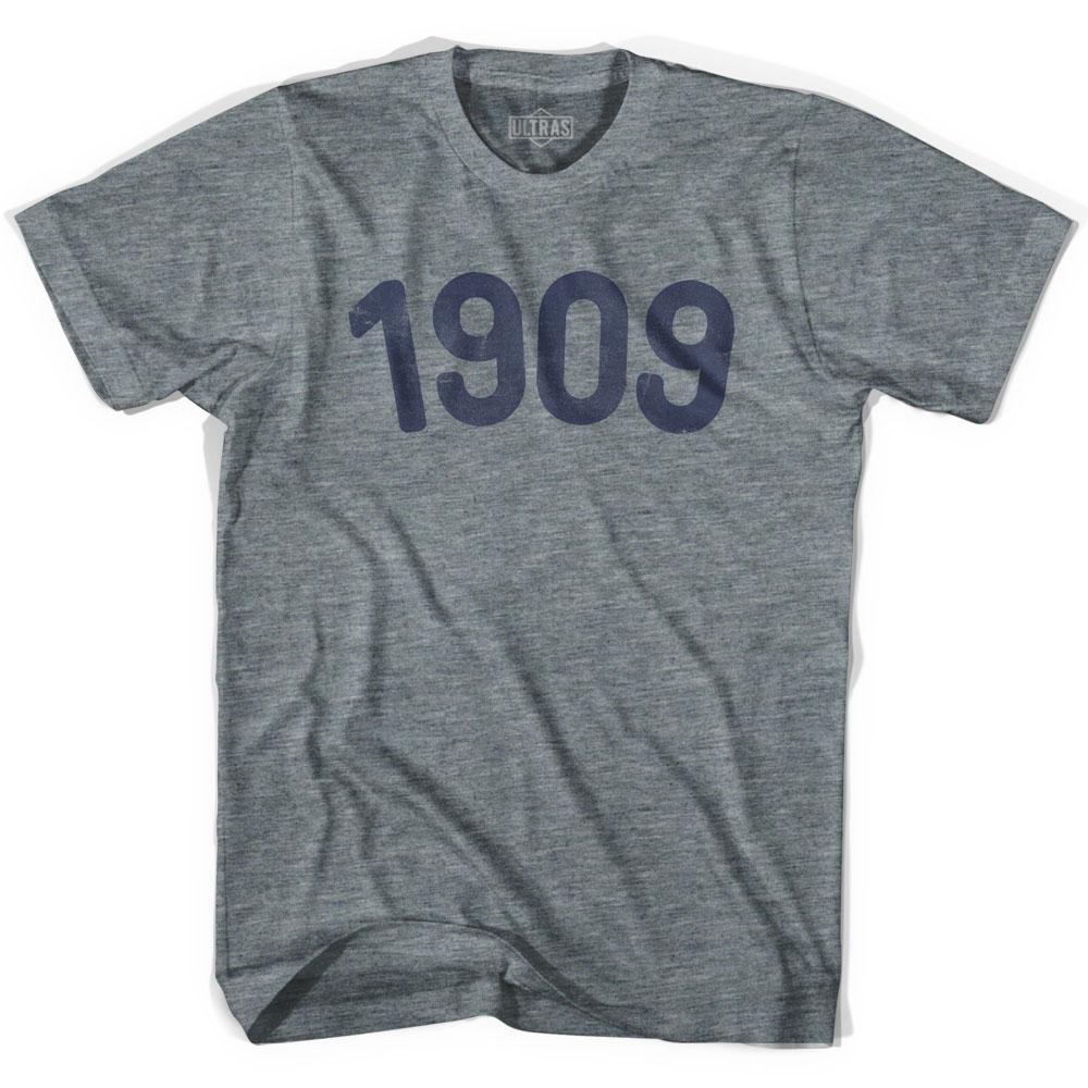 1909 Year Celebration Womens Tri-Blend T-shirt