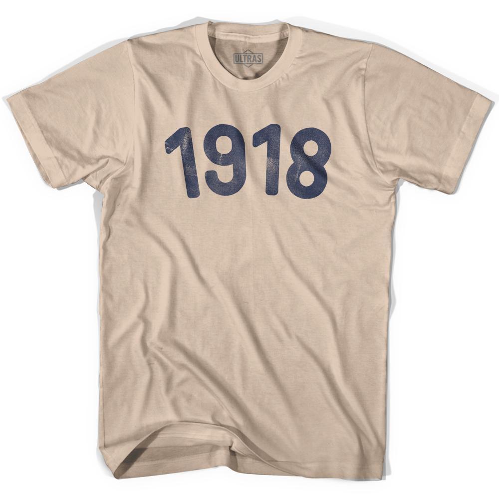 1918 Year Celebration Adult Cotton T-shirt Style002