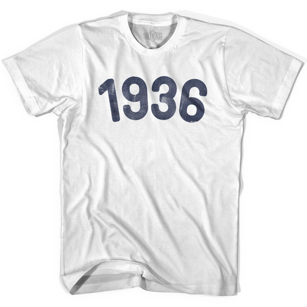 1936 Year Celebration Youth Cotton T-shirt Style001