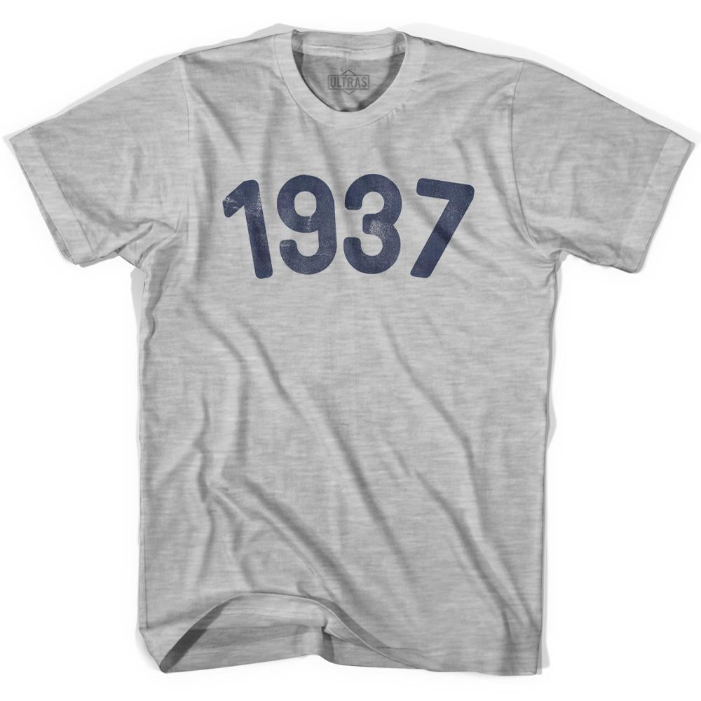 1937 Year Celebration Adult Cotton T-shirt Style005