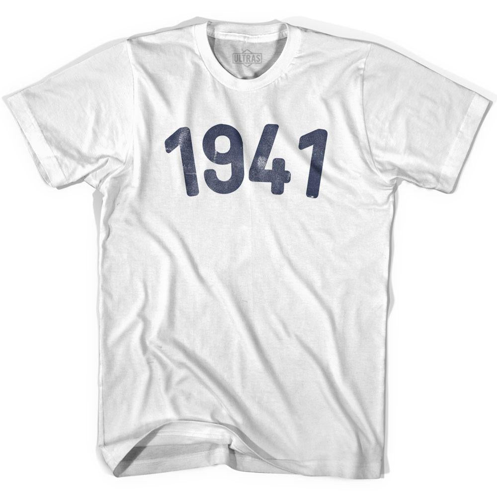 1941 Year Celebration Womens Cotton T-shirt Style001