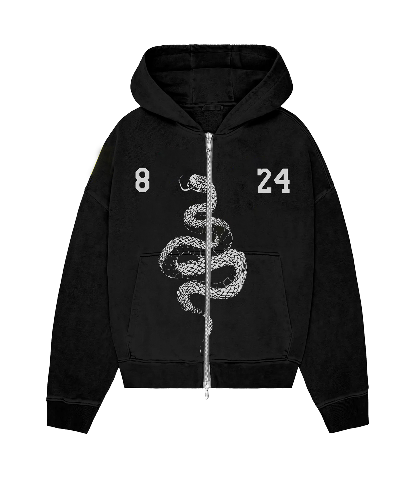 BLACK MAMBA ZIP HOODIE - clothing by TeeHivey.com