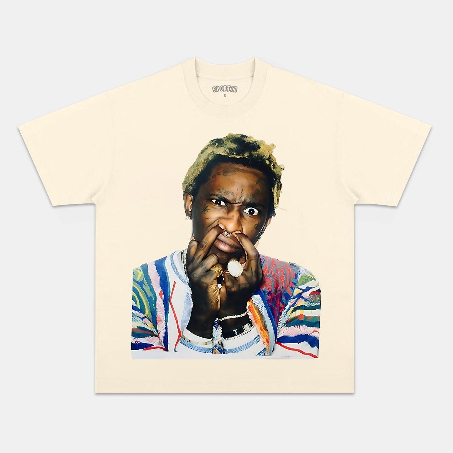 YOUNG THUG 12.3 TEE Style001