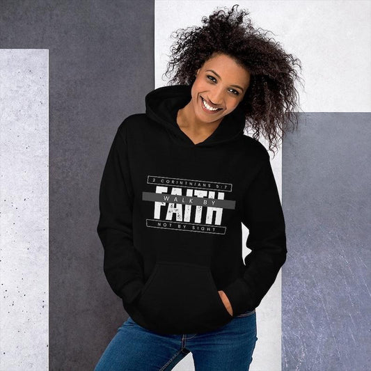 2 CORINTHIANS Chapter 5 Verse 7 "Walk by Faith Not By Sight" Comfortable Unisex  T-shirt, sweater and Hoodie