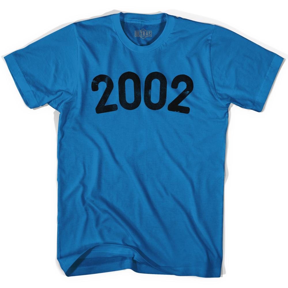 2002 Year Celebration Adult Cotton T-shirt
